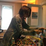 Suzanne Cinai playing Buchla Synthesizer on Echoes
