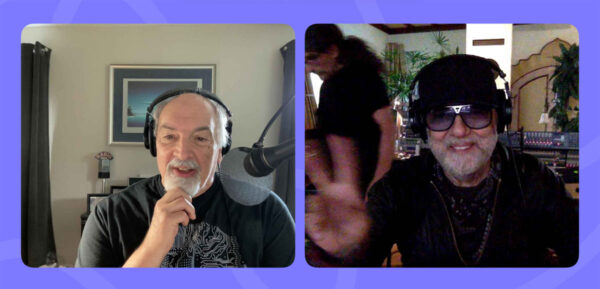 John Diliberto and Daniel Lanois